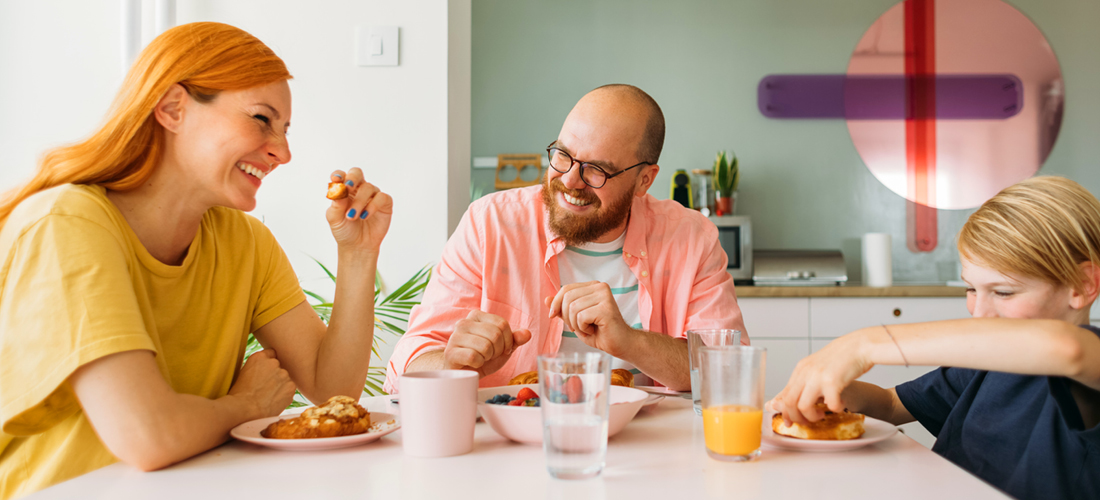 a happy family researching home loan equity